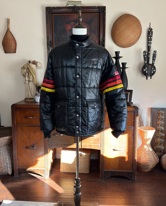 Vintage Swingsters Eagle Racing Puffer Jacket