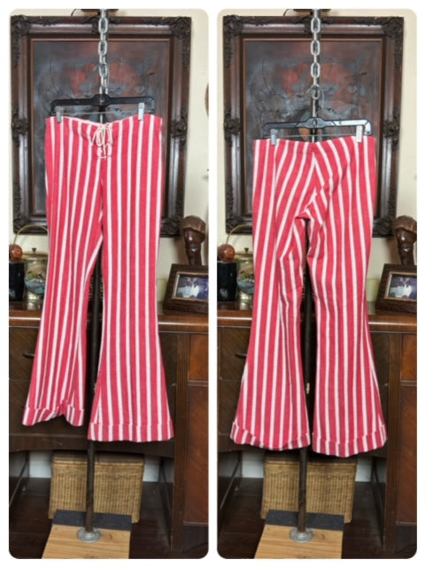1970s Striped Pirate Pants