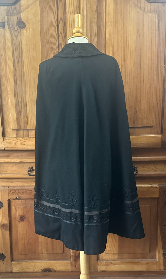 1960s Wool Cape