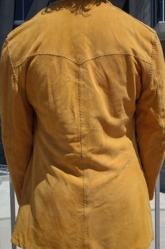 Vintage 1960s North Beach Leather 3-Piece Suede Suit